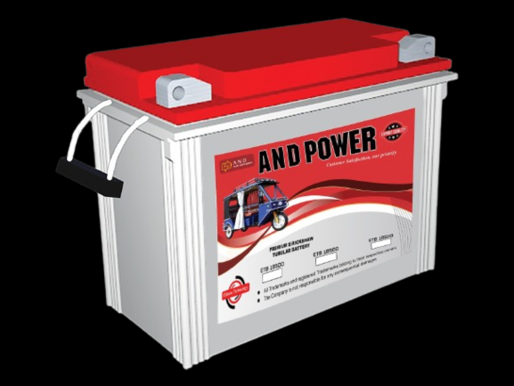 and erickshaw batteries with black bg